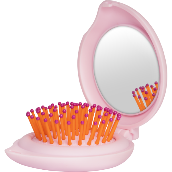 you make my day! pocket hair brush & mirror