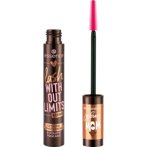 LOVE IT A CHOCO' LOT! lash WITHOUT LIMITS BROWN EXTREME LENGTHENING & VOLUME MASCARA