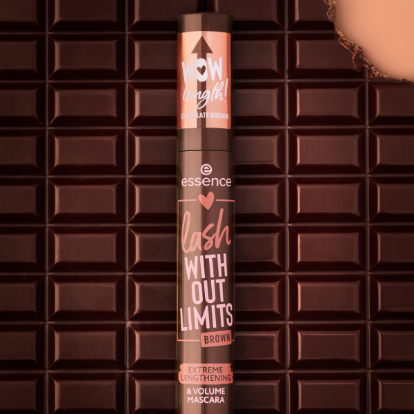 LOVE IT A CHOCO' LOT! lash WITHOUT LIMITS BROWN EXTREME LENGTHENING & VOLUME MASCARA - Image 4