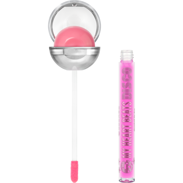 MY HEART BEATS DISCO discoball lip duo