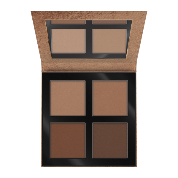 sun club matt bronzing powder palette