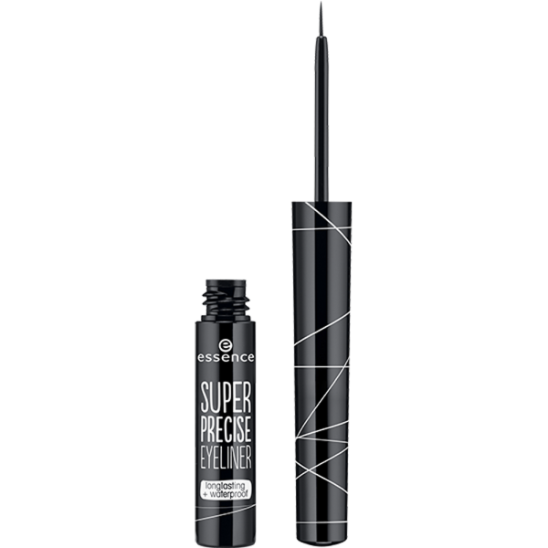 super precise eyeliner